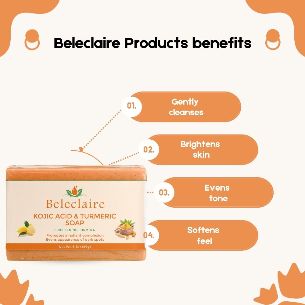 Kojic Acid & Turmeric Soap