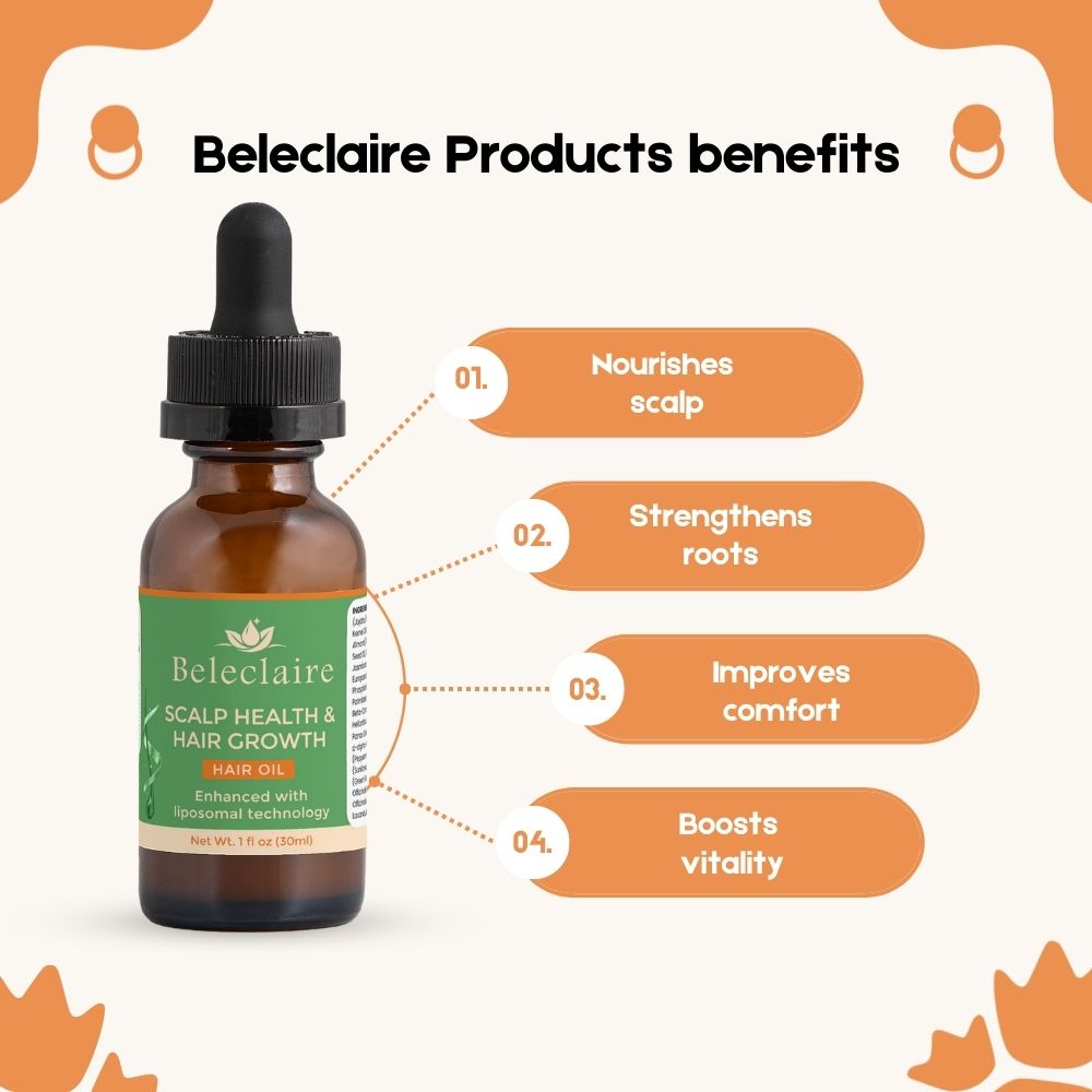 Hair Oil for Scalp Health and Hair Growth