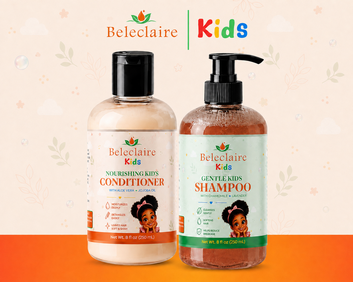 Beleclaire Kid's Gentle Hair Care Set